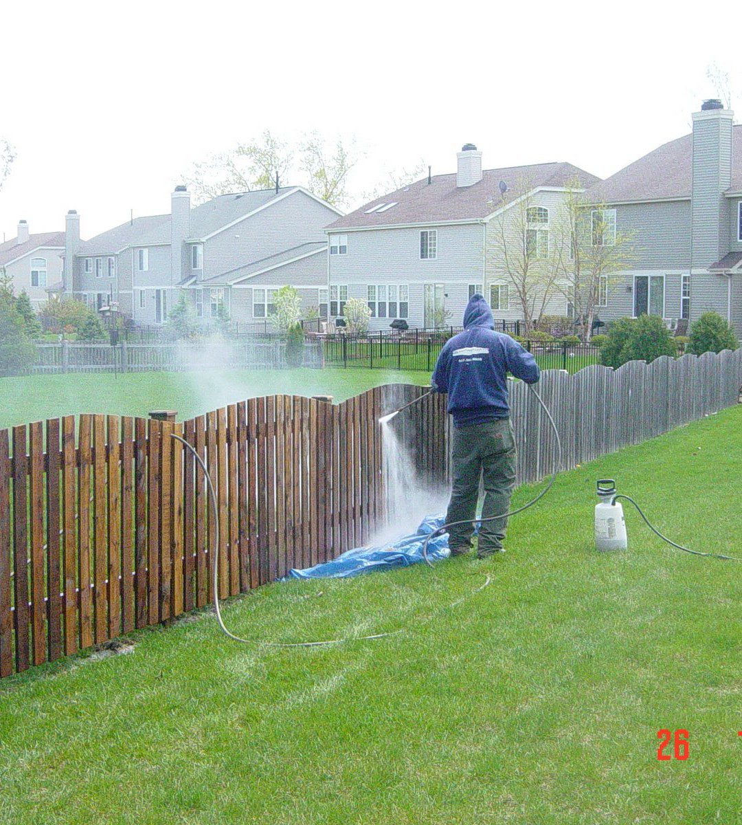 fence cleaning Chicago