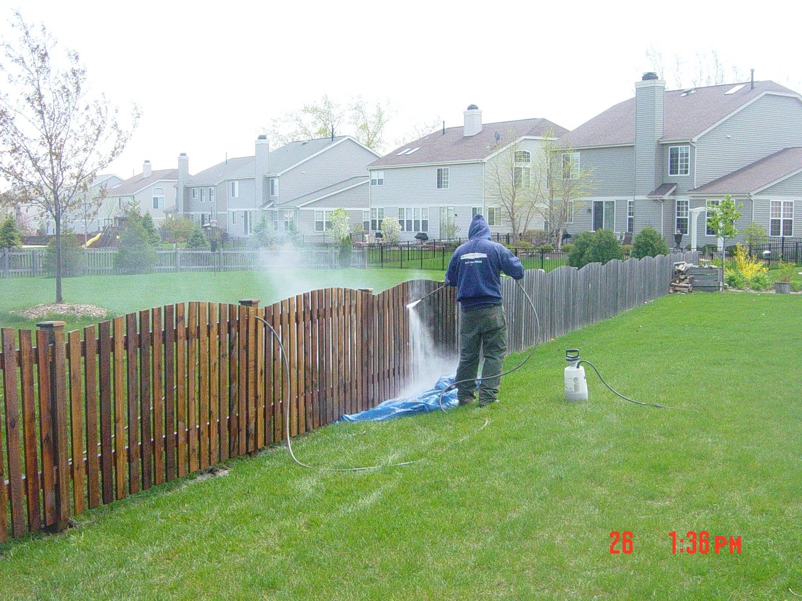 fence cleaning Chicago